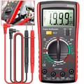 Digital Multimeter Voltmeter Strommessgerät Multifunktionstester mit LCD-Anzeige