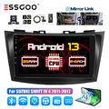 Android 13 64G DAB+ CarPlay Autoradio GPS NAV Cam Für Suzuki Swift IV 2011-2017