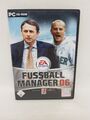 Fussball Manager 06 PC CD ROM Spiel EA Sports inkl Handbuch 2 CDs Kult Fußball