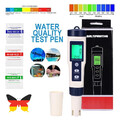5in1 Digital Messgerät PH/EC/TEMP/SALT/TDS Tester Pen Trinkwasser Prüfer DHL
