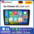 8-Core 6+128G Android 13 Carplay Autoradio Für Citroen C5 2008-2016 GPS Navi SWC