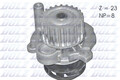 DOLZ A186 Wasserpumpe for AUDI SEAT SKODA VW