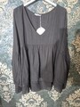süsse Bluse Herbst Boho Bohemian Damen HIPPIE Tunika Gr 36 38 40 42 Baumwolle
