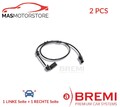 ABS SENSOR DREHZAHLFÜHLER PAAR VORNE BREMI 50508 2PCS H NEU OE QUALITÄT