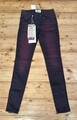 MUSTANG Damen Jeans BONNY  Gr.W28 L32 (36) Stretch Denim Dunkelrot NEU !!