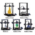 Refurbished ANYCUBIC Kobra 2 MAX/Pro/2 Neo FDM PLA 3D Drucker 70%-90% Neu