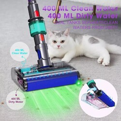 Elektrischer Wischaufsatz für Dyson V11 V10 V8 V7 V15 Staubsauger mit Filter...