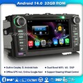 8 Kern 7"Autoradio Android 14 Navi Carplay DAB+RDS Toyota Auris Corolla Altis 4G