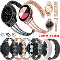 Edelstahl Strass Armband Für Samsung Galaxy Watch 42mm/46mm Gear S2 S3 Frontier