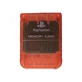 PS1 Memory Card Original Sony Playstation Rot SCPH-1020 Speicherkarte