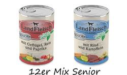Landfleisch Classic Senior | Nassfutter Mix | 12x 400g