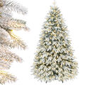 LED Künstlicher Weihnachtsbaum mit Beleuchtung Tannenba Christbaum 150/180/210cm
