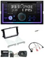 JVC Lenkrad USB 2DIN DAB Bluetooth CD Autoradio für VW T6 15-19 piano schwarz