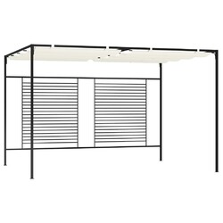 Pavillon mit Ausziehbarem Dach 4x3x2,3m Pergola Gartenzelt Viele Farben vidaXL