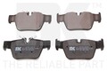 NK Bremsbelagsatz Scheibenbremse 221592 für BMW 1er F40 2er F44 X2 F39 116 118