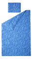Kühlmatte Orbisana Decke Kissen Gelfüllung 90x140cm + 30x40cm 2er Set Blau GUT