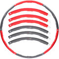 Hula Hoop Reifen Bauchtrainer Fitness Ring Training Massage Schaumstoff 6 Teile