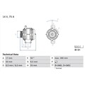 Bosch Lichtmaschine für Alfa Fiat Lancia