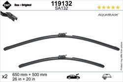 SWF Wischblatt Scheibenwischer DAS ORIGINAL AQUABLADE 119132 für LANDROVER RANGE