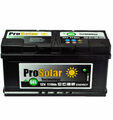 GELBatterie 110Ah Solarbatterie GEL 12V ProSolar GEL