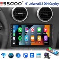 Android 14 Autoradio Doppel 2 DIN 6+128G Carplay Bluetooth GPS NAVI WiFi RDS KAM