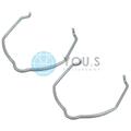2 x YOU.S Original Halteklammer Turboschlauch für AUDI MERCEDES SEAT SKODA VW