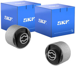 2X SKF QUERLENKERLAGER BUCHSE HINTERACHSE UNTEN passend für FIAT CROMA OPEL SIGN