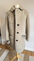Lammfell Wolle Teddybär Mantel Jacke Retro Vintage Gr. 34 Owen Barry
