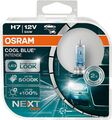 Osram H7 Cool Blue Next Generation, Xenon Optik,5000K,55 Watt Coolblue,Xenonlok 