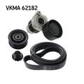 SKF VKMA 62182 Keilrippenriemensatz für Renault Captur I Dacia Dokker Nissan