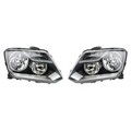 Scheinwerfer Set Halogen Front passend für VW Amarok L R H7 H15 ab 2010 - 