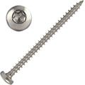 Rundkopf-Spanplattenschrauben mit verstärktem Kopf 3-6mm TX Holzschrauben A2 V2A