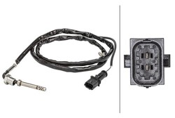 Hella Sensor Abgastemperatur für Opel Vectra C CC Caravan 04-09 6Pt358181-081