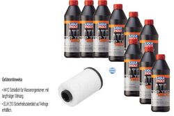 9 L Liqui Moly Top Tec ATF 1200 MEYLE Getriebeölfilter für VW Golf V 1.6 Audi