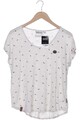 Naketano T-Shirt Damen Shirt Kurzärmliges Oberteil Gr. L Crème Weiß #phf2doz