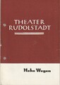 Programmheft Ignati Dworezki HOHE WOGEN Theater Rudolstadt 1963
