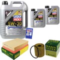 INSPEKTIONSKIT FILTER LIQUI MOLY ÖL 7L 5W-30 für Land Rover Freelander 2 FA_