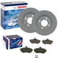 BOSCH BREMSSCHEIBEN 256mm + BELÄGE VORNE passend für VW GOLF 3 POLO LUPO CADDY