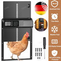 Hühnerstalltür Hühnerklappe Geflügeltür Stall Hühnertür Automatische mit Timer