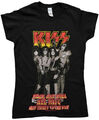Kiss T-Shirt offiziell Rock'n'Roll All Nite Party Every Day Damen dünn neu med