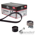 GATES PowerGrip ZAHNRIEMEN-SATZ OHNE WASSERPUMPE passend für ALFA ROMEO 145 146