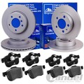 ATE BREMSSCHEIBEN + CERAMIC BELÄGE VORNE + HINTEN passend für VW GOLF 7