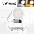 20x LED Einbaustrahler Panel 230V Spots Flach Einbauleuchten Deckenleuchte Set