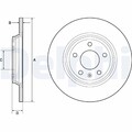 2x Bremsscheibe DELPHI BG4800C für A4 AUDI A5 A6 A7 C8 B9 Q5 8W5 8W2 F53 F5A F5F