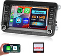 4+64GB Android 13 Autoradio Carplay GPS Navi für VW GOLF 5 6 Polo Passat Touran
