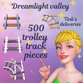 Dreamlight Valley Resources 💕 500 Trolley Track Pieces
