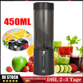 Tragbarer Mini Mixer Standmixer Elektrischer Smoothie Maker Blender Shaker Akku