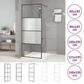 Duschwand für Walk-In Dusche ESG Dusche Mehrere Farben/Größen/Modelle DE NEU