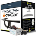 Anhängerkupplung starr für OPEL Movano +E-Satz NEU kpl.  inkl. EBA
