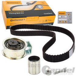 CONTINENTAL ZAHNRIEMENSATZ für VW POLO 9N PASSAT 3B GOLF 4 SKODA FABIA I 1.9 TDI